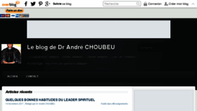 What Dr-choubeu.over-blog.com website looked like in 2017 (6 years ago)
