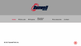 What Dunwell.com website looked like in 2017 (6 years ago)