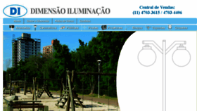 What Dimensaoiluminacao.com.br website looked like in 2017 (6 years ago)