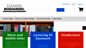 What Danskboghandel.dk website looked like in 2017 (6 years ago)
