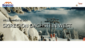 What Dachsteinwest.at website looked like in 2017 (6 years ago)