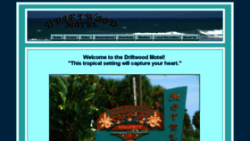 What Driftwoodmoteljensen.com website looked like in 2017 (6 years ago)