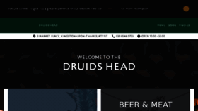 What Druidshead-kingston.co.uk website looked like in 2017 (6 years ago)