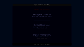 What Digitalelectronics.co.in website looked like in 2017 (6 years ago)