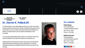 What Drdarrenpollack.com website looked like in 2017 (6 years ago)