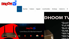 What Dhoomtv.tv website looked like in 2017 (6 years ago)
