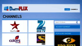 What Desitvflix.com website looked like in 2017 (6 years ago)