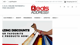 What Dealsaddress.com website looked like in 2017 (6 years ago)