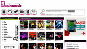 What Douniamusic.com website looked like in 2017 (6 years ago)