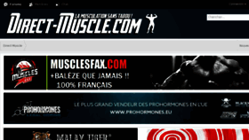 What Direct-muscle.com website looked like in 2017 (6 years ago)