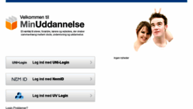 What Demo.minuddannelse.net website looked like in 2017 (6 years ago)