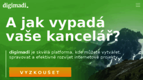 What Digimadi.cz website looked like in 2017 (6 years ago)