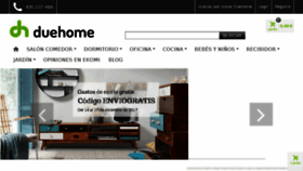 What Duehome.com website looked like in 2017 (6 years ago)