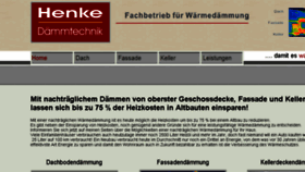 What Daemm-dein-dach.de website looked like in 2017 (7 years ago)
