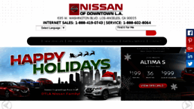 What Downtownnissan.com website looked like in 2017 (6 years ago)