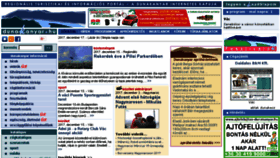 What Dunakanyar.hu website looked like in 2017 (6 years ago)