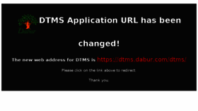 What Dtms.dabur.com website looked like in 2017 (6 years ago)