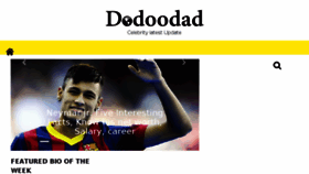 What Dodoodad.com website looked like in 2017 (6 years ago)