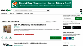 What Deals2buy.com website looked like in 2017 (6 years ago)
