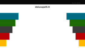 What Delucapelli.it website looked like in 2017 (6 years ago)