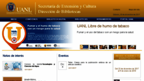 What Dgb.uanl.mx website looked like in 2017 (6 years ago)