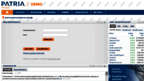 What Demo.patria-direct.cz website looked like in 2018 (6 years ago)