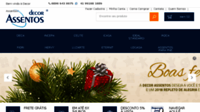 What Decorassentos.com.br website looked like in 2018 (6 years ago)