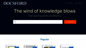 What Docsford.com website looked like in 2018 (6 years ago)
