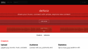 What Denoiz.com website looked like in 2018 (6 years ago)