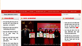 What Dongda.hanoi.gov.vn website looked like in 2018 (6 years ago)