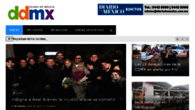What Diariodemexico.com website looked like in 2018 (6 years ago)