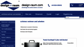 What Design-raum.de website looked like in 2018 (6 years ago)