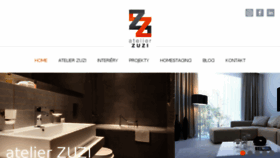 What Design-zuzi.cz website looked like in 2018 (6 years ago)
