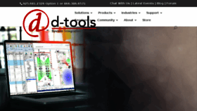 What D-tools.com website looked like in 2018 (6 years ago)