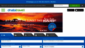 What Dnatatravel.com website looked like in 2018 (6 years ago)