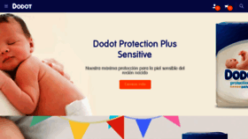 What Dodot.es website looked like in 2018 (6 years ago)