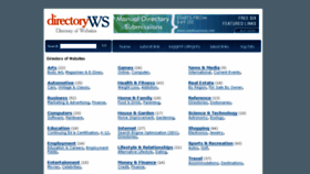 What Directoryws.com website looked like in 2018 (8 years ago)