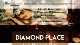 What Diamondplace.vn website looked like in 2018 (6 years ago)