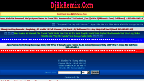 What Djrkremix.com website looked like in 2018 (6 years ago)