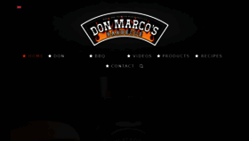 What Don-marcos-barbecue.de website looked like in 2018 (6 years ago)