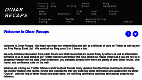 What Dinarrecaps.com website looked like in 2018 (6 years ago)