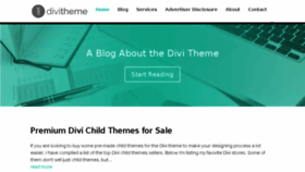 What Divitheme.net website looked like in 2018 (6 years ago)