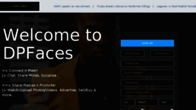 What Dpfaces.com website looked like in 2018 (7 years ago)