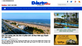 What Dautubds.baodautu.vn website looked like in 2018 (6 years ago)