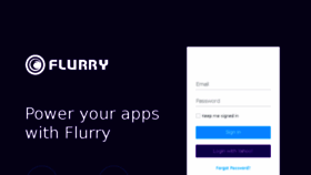 What Dev.flurry.com website looked like in 2018 (6 years ago)