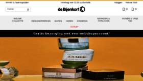 What Debijenkorf.nl website looked like in 2018 (6 years ago)