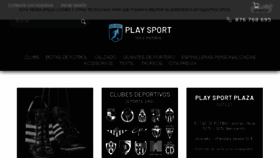 What Deportes-playsport.com website looked like in 2018 (6 years ago)