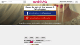 What De.weddbook.com website looked like in 2018 (6 years ago)