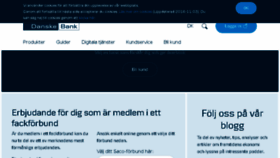What Danskebank.se website looked like in 2018 (6 years ago)