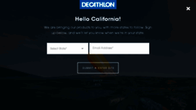 What Decathlon.com website looked like in 2018 (6 years ago)